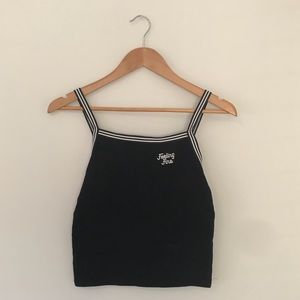 Forever 21 navy blue “feeling fine” tee size S